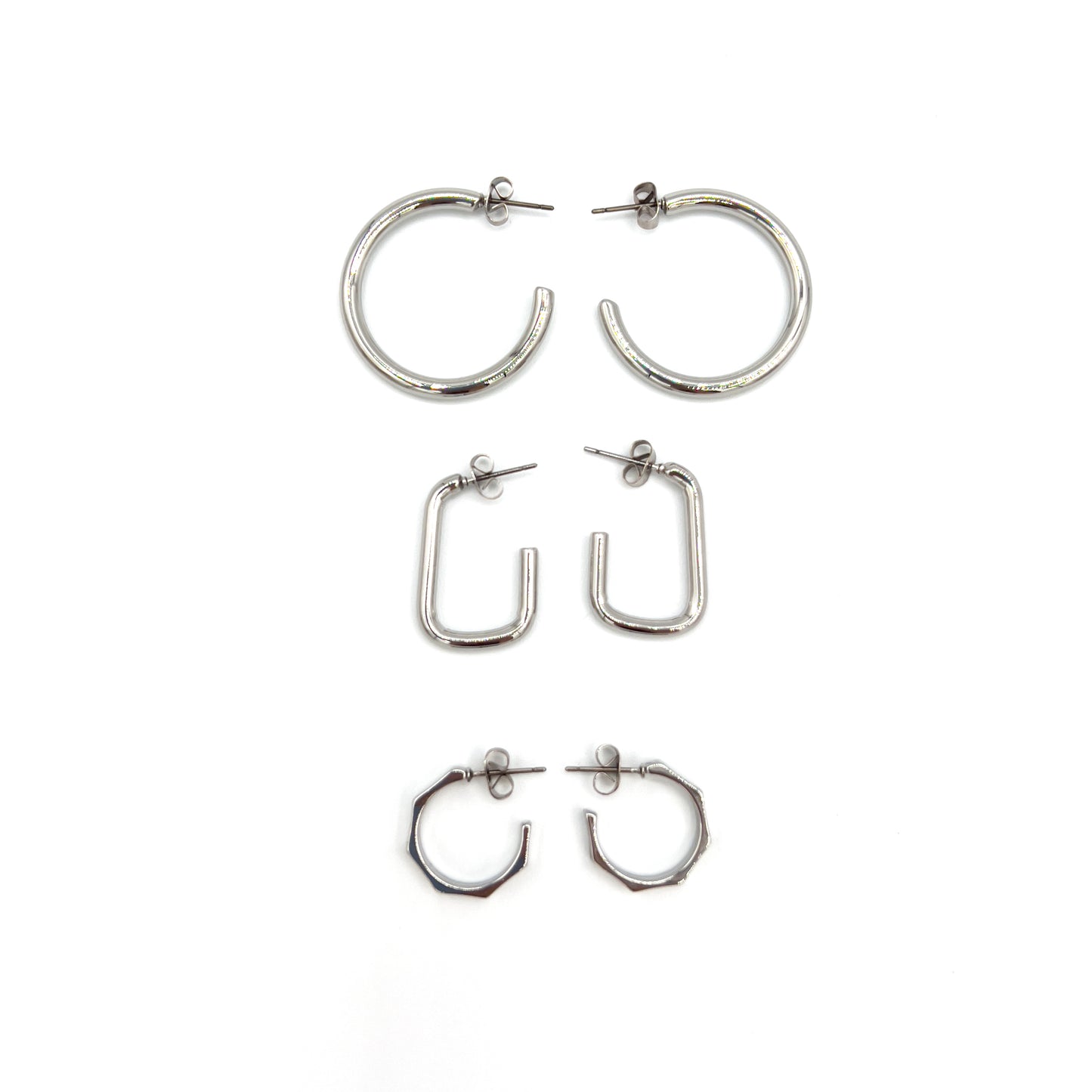 Set Pendientes Prisma