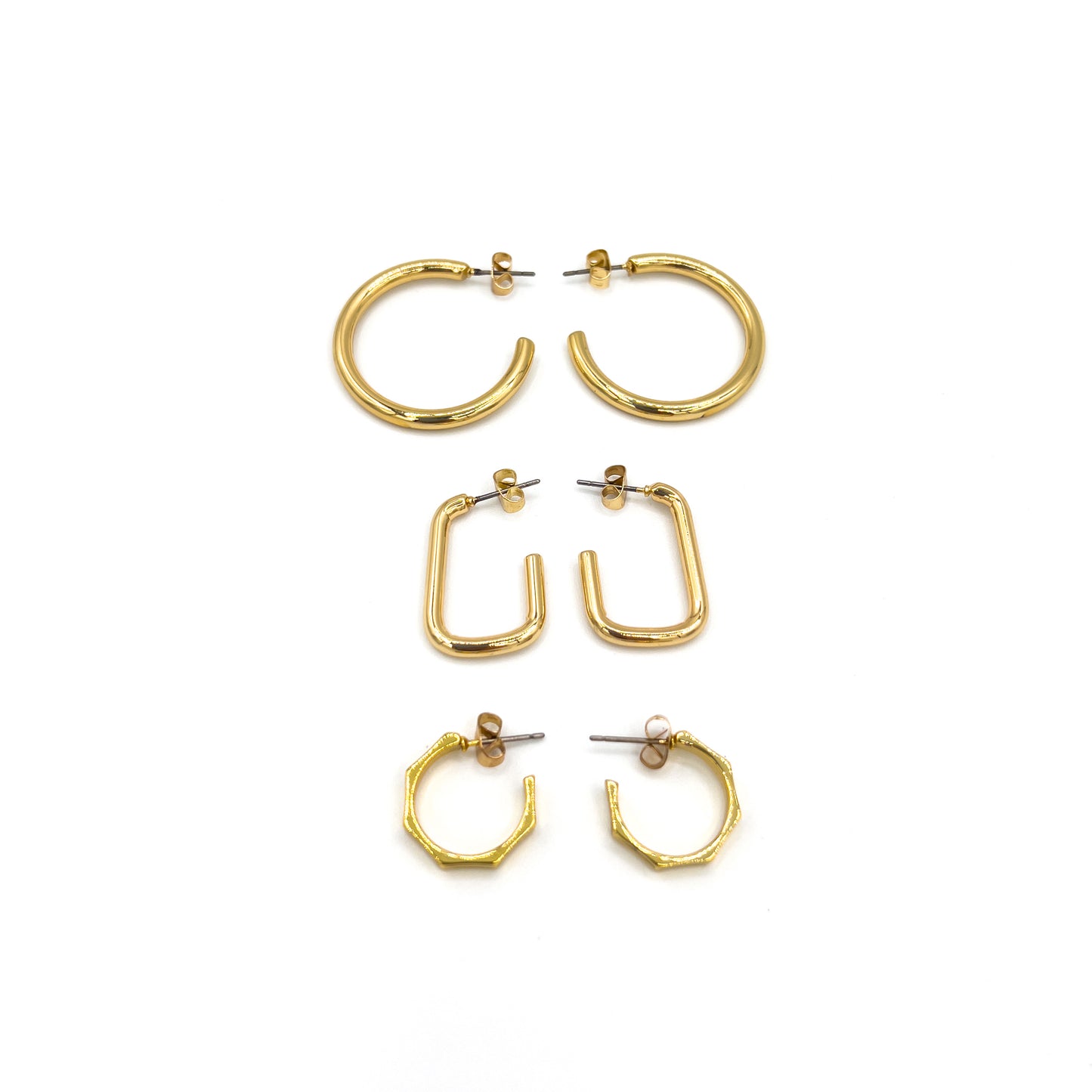 Set Pendientes Prisma