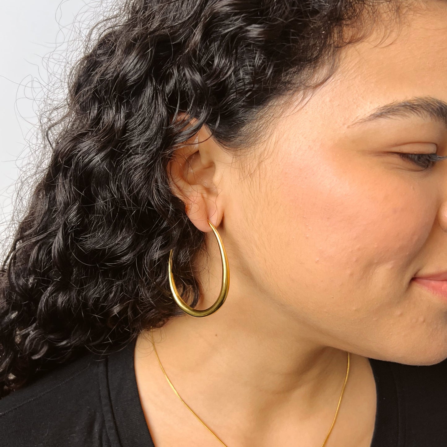 Pendientes Luna Maxi