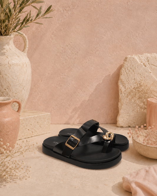Sandalia Anillo Black