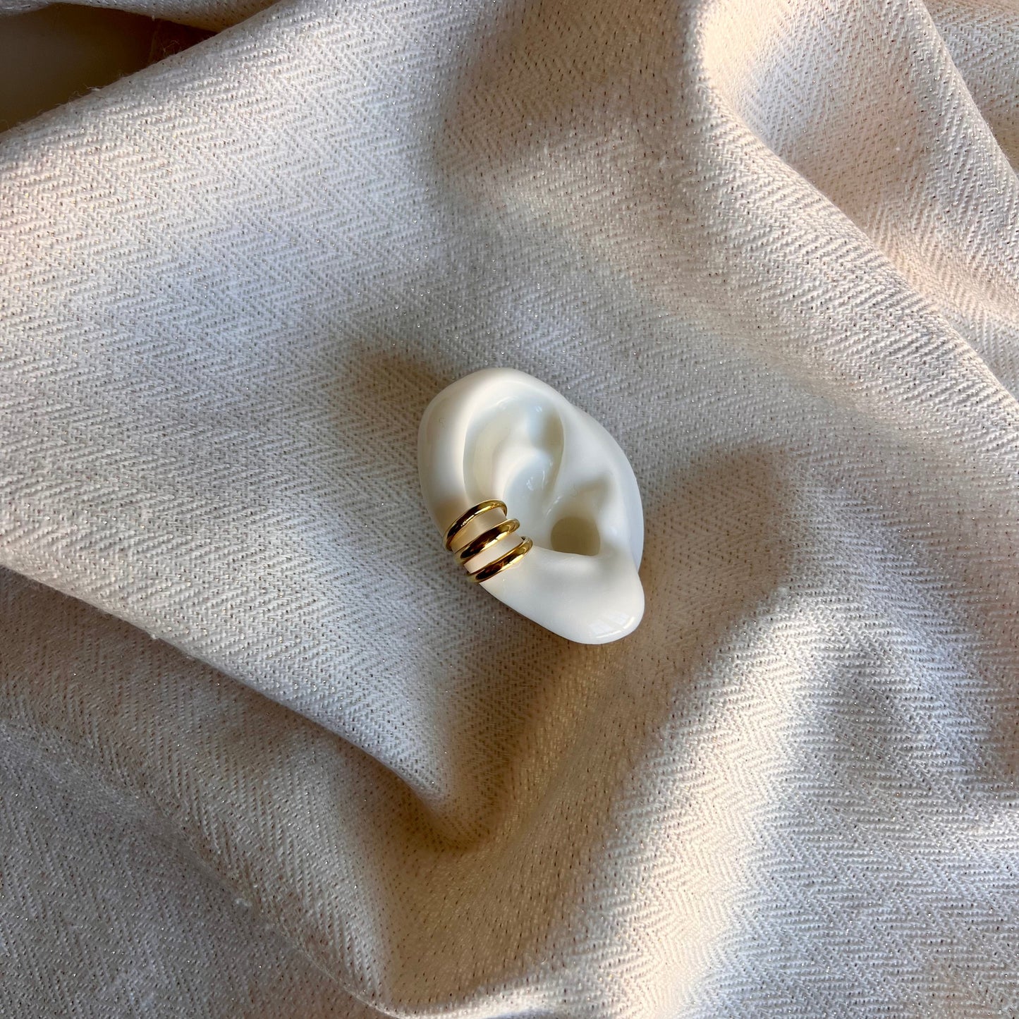 Pendiente Ear Cuff Tres Aros