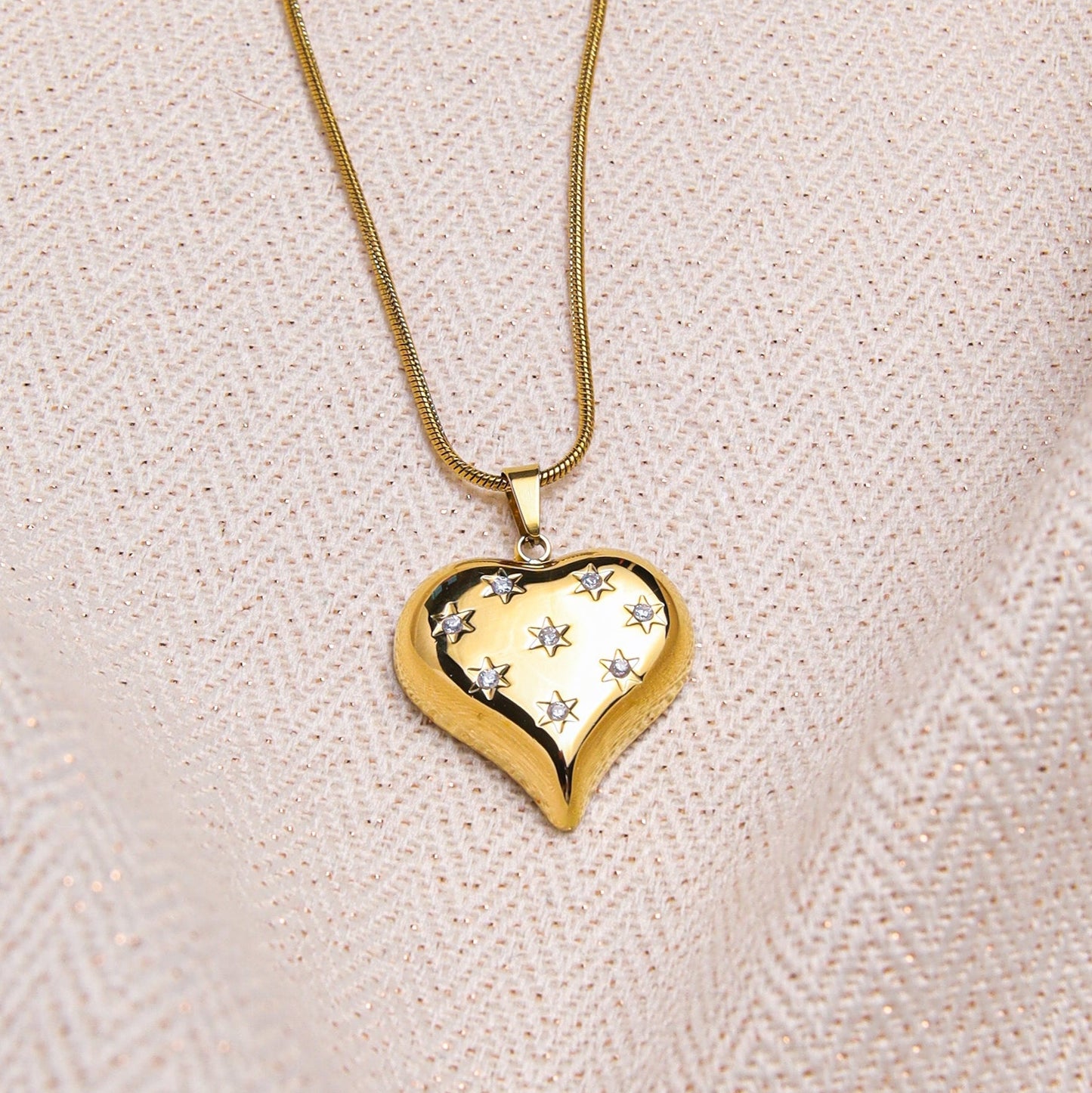 Colgante Corazón Star