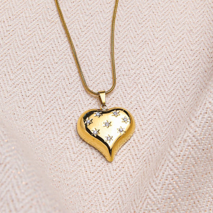 Colgante Corazón Star