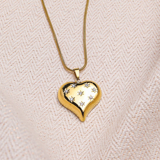 Colgante Corazón Star