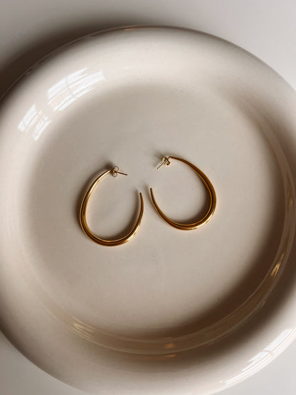 Pendientes Luna Maxi