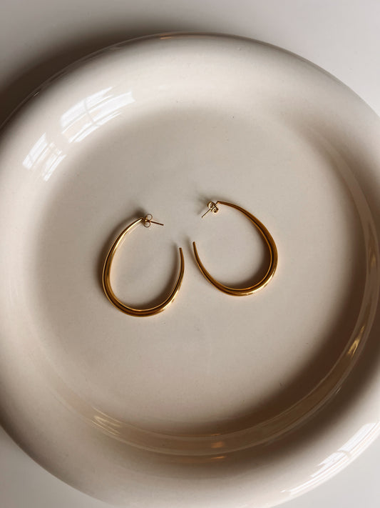 Pendientes Luna Maxi