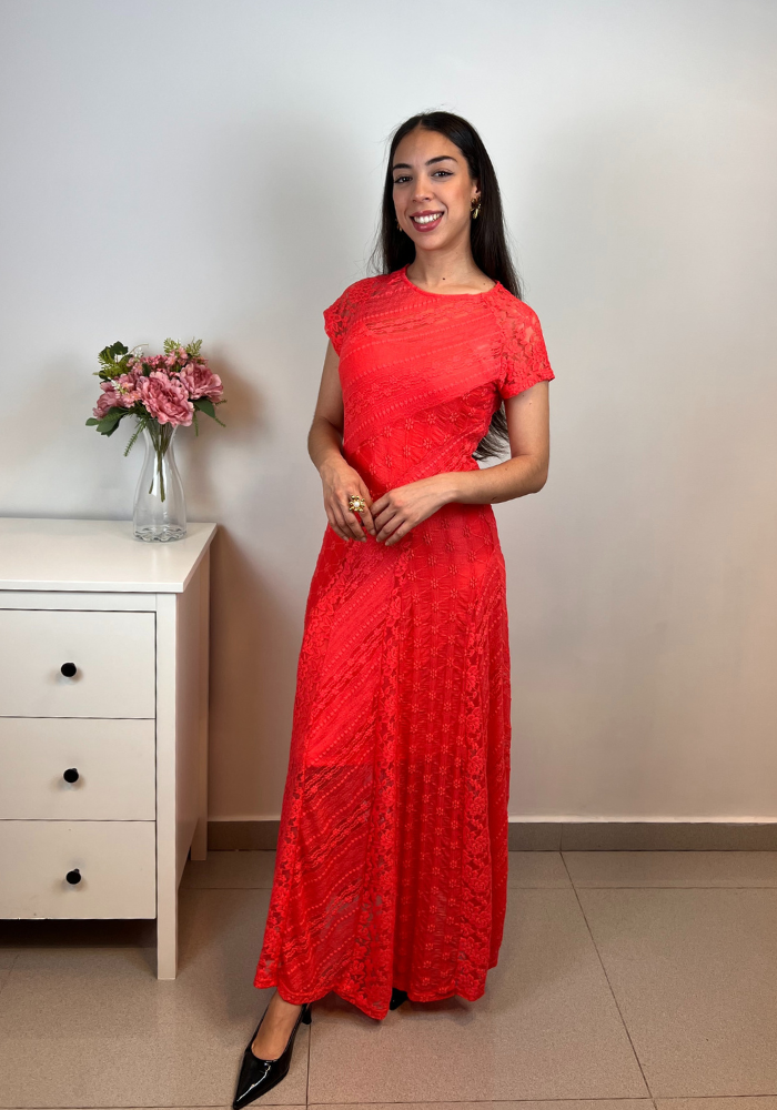 Vestido Coral