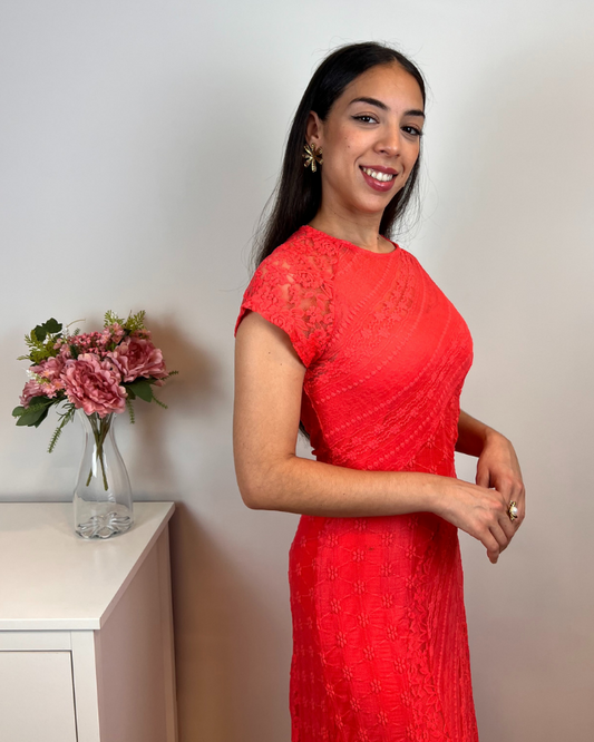 Vestido Coral